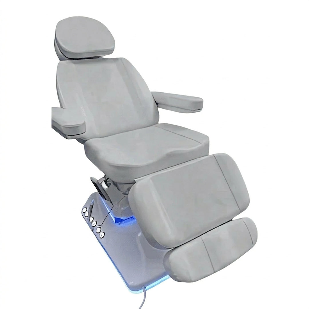 Sillón Eléctrico P Clinic Bighorn Blanco con iluminación y calefacción