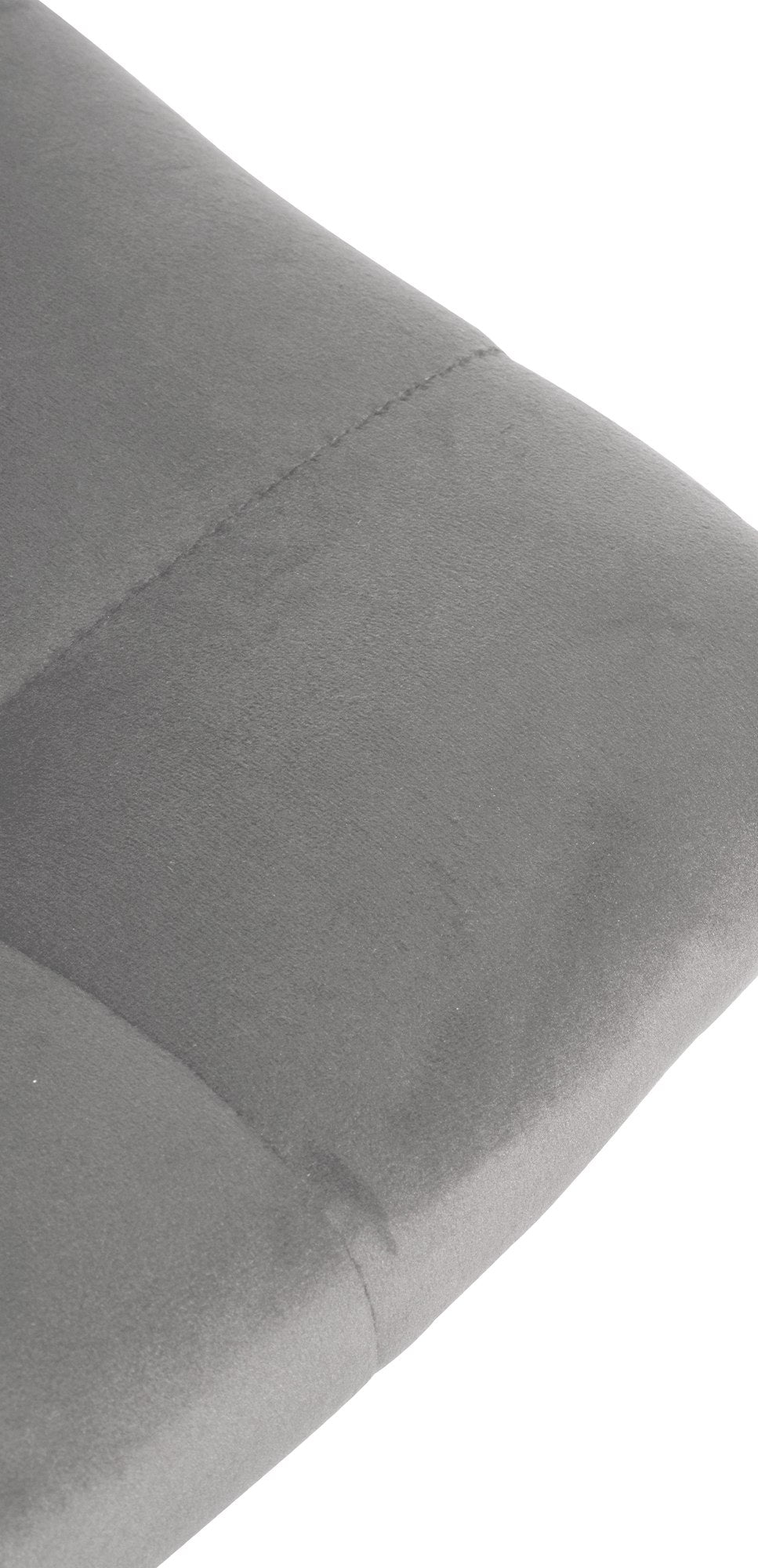 Taburete de Bar con Respaldo 107 Terciopelo Gris - imagen 7