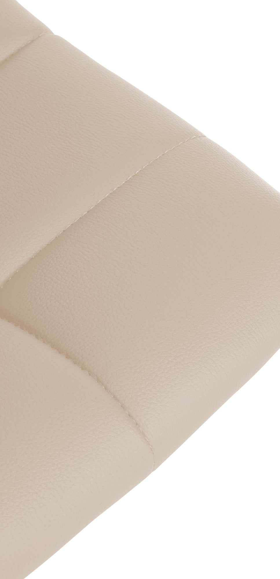 Taburete de Bar con Respaldo 107 Polipiel Crema - imagen 7