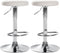 Set de 2 Taburetes de Bar 109 Polipiel Blanco
