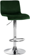 Taburete de Bar con Respaldo 105 Terciopelo Verde