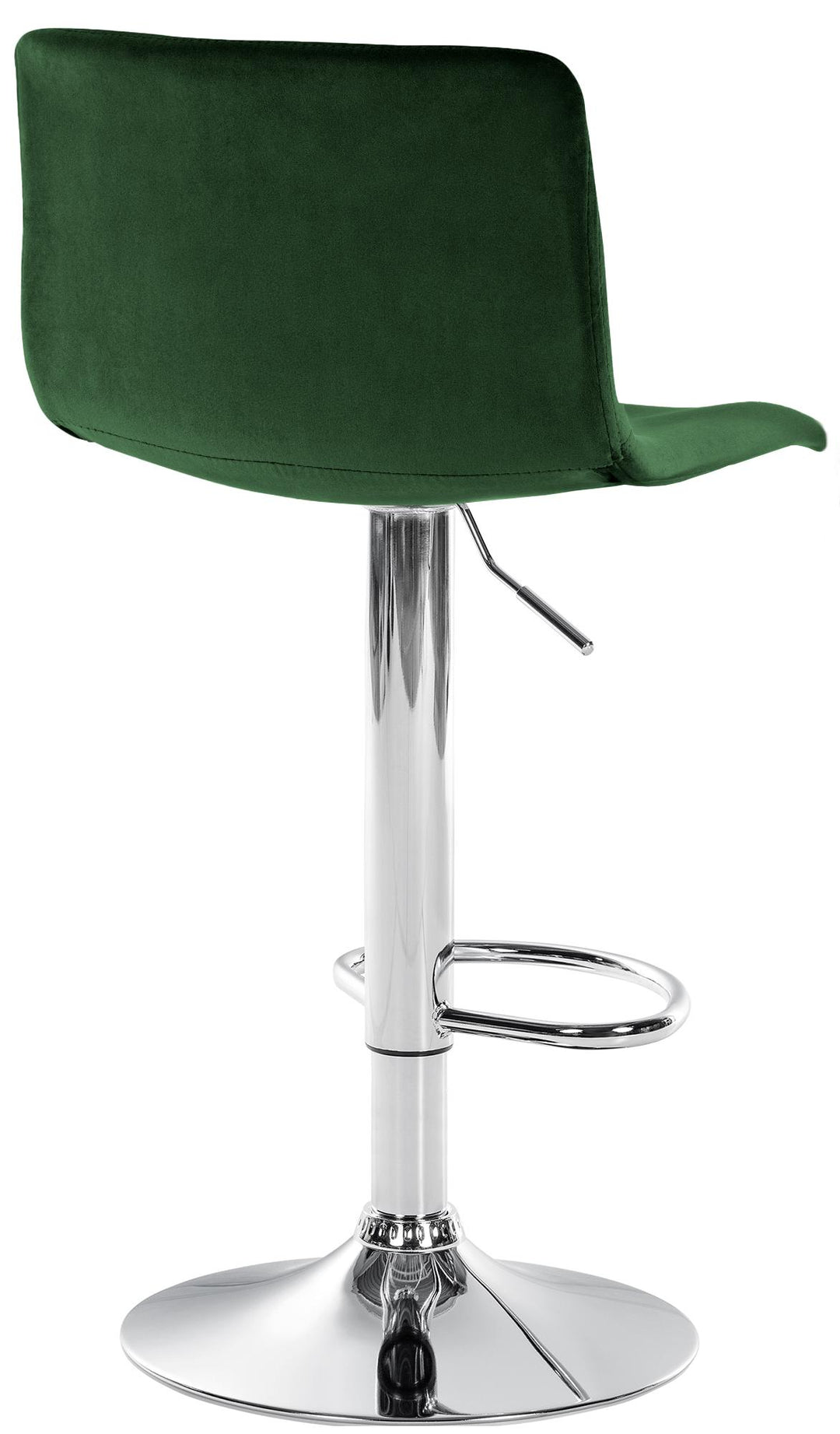 Taburete de Bar con Respaldo 105 Terciopelo Verde - imagen 7
