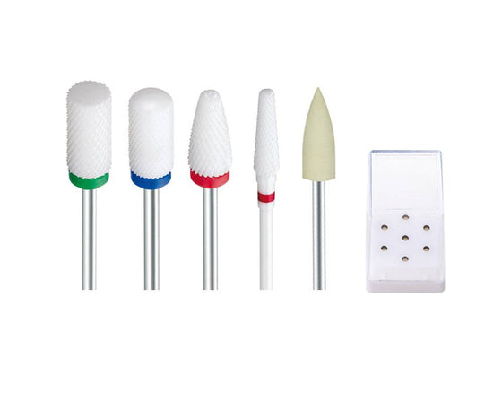 Promed Juego de fresas pedicura Modelage Cerámica