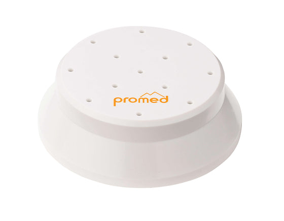 Soporte de Fresas Redondo Blanco Promed