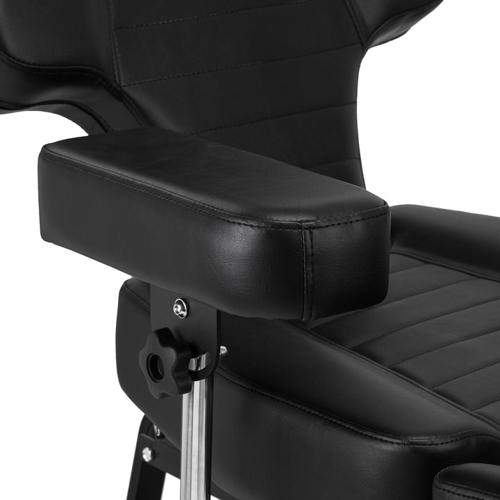 Sillón de Tatuaje Hidráulico Pro Ink 601A Negro - imagen 19