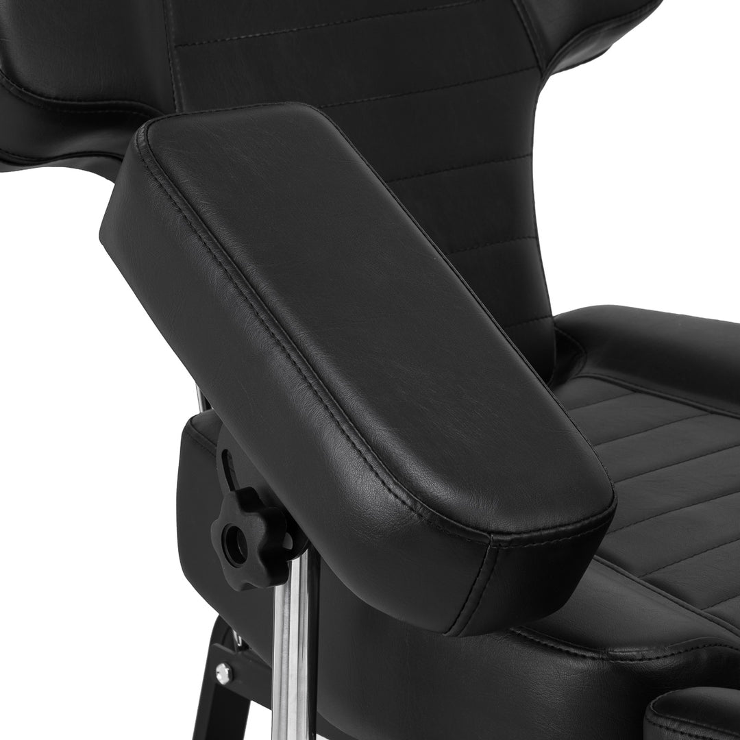 Sillón de Tatuaje Hidráulico Pro Ink 601A Negro - imagen 21
