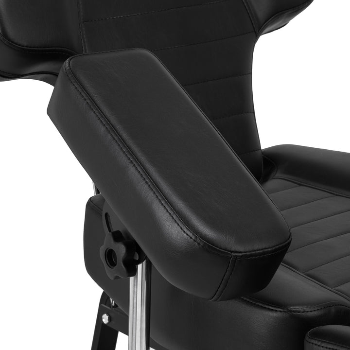 Sillón de Tatuaje Hidráulico Pro Ink 601A Negro - imagen 21