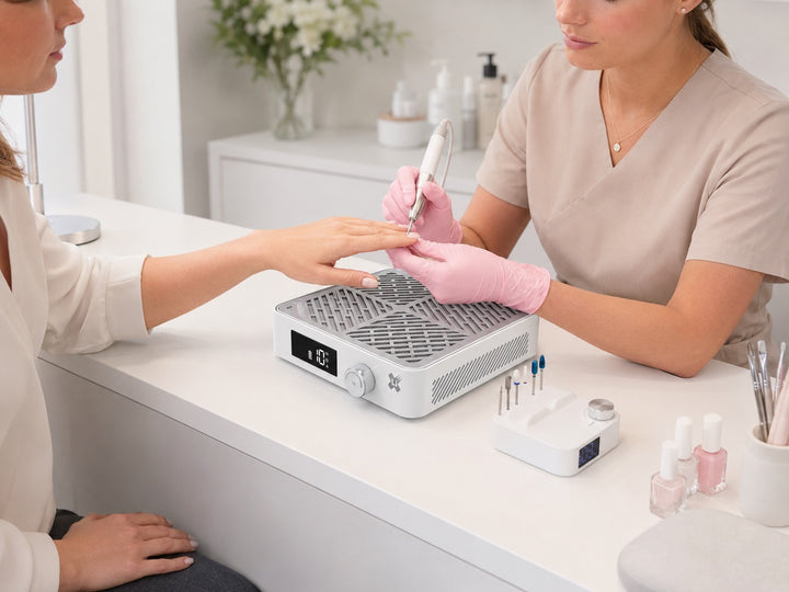 Aspirador de Polvo para Uñas Inalámbrico Promed Nailfan Mini-X